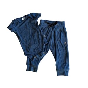 Little & Lively onesie and lounge pants (0-6 mo)